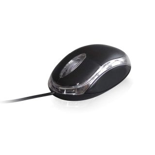 MOUSE EWENT MINI USB OPTICO 1000DPI PRETO