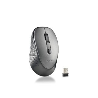 MOUSE NGS DEW SILENT WIRELESS 2.4GHZ CINZENTO