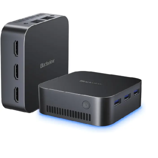 Mini Pc Blackview mp80 n97 W11 pro 16gb+512gb preto